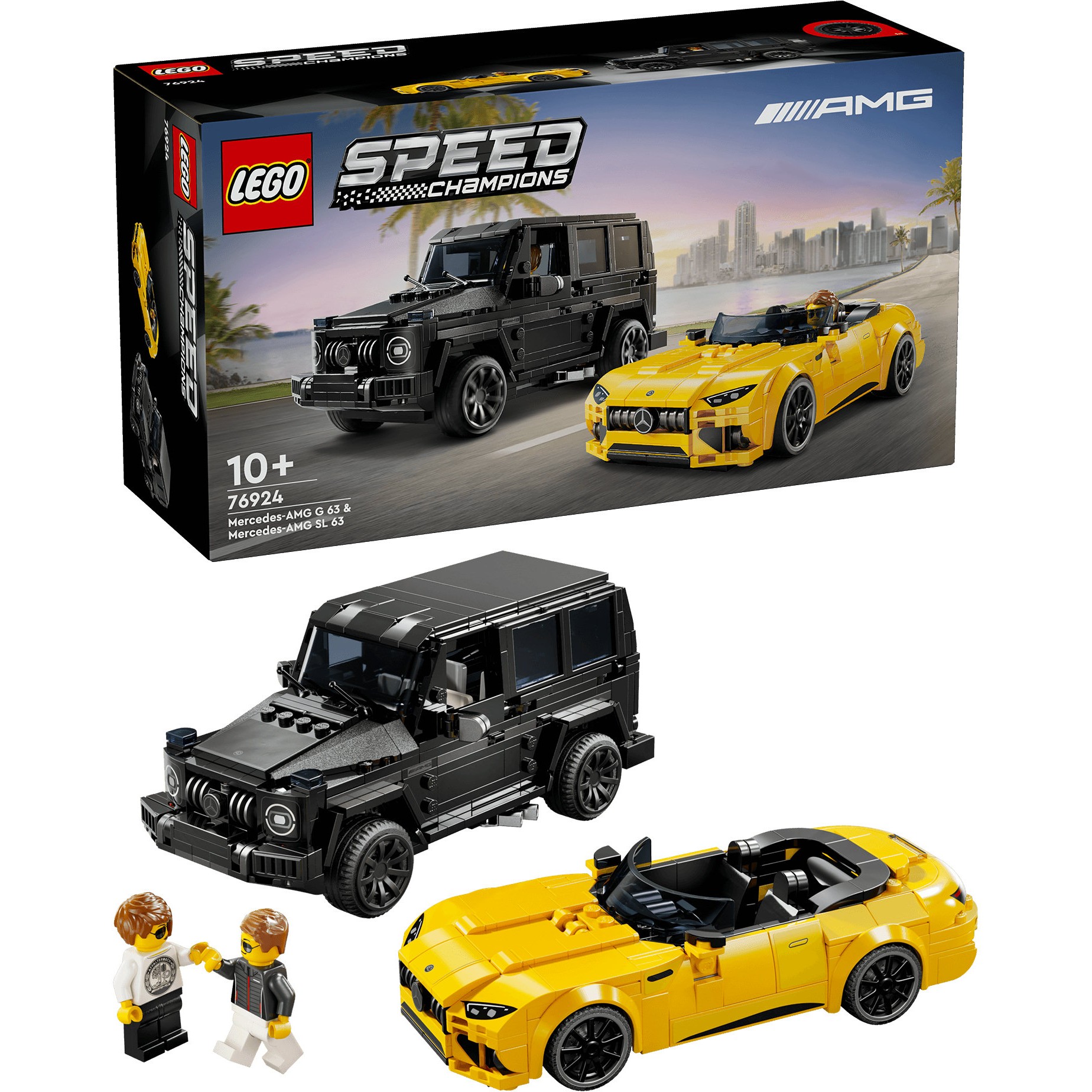 LEGO Speed Champions Mercedes-AMG G 63 & Mercedes-AMG SL 63 76924 - Figura 4