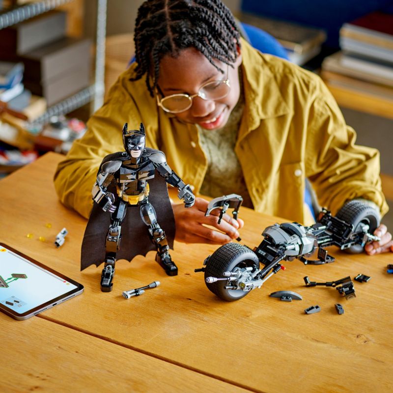 LEGO DC Super Heroes Batman Construction Figure with Batpod 76273 - Figura 3