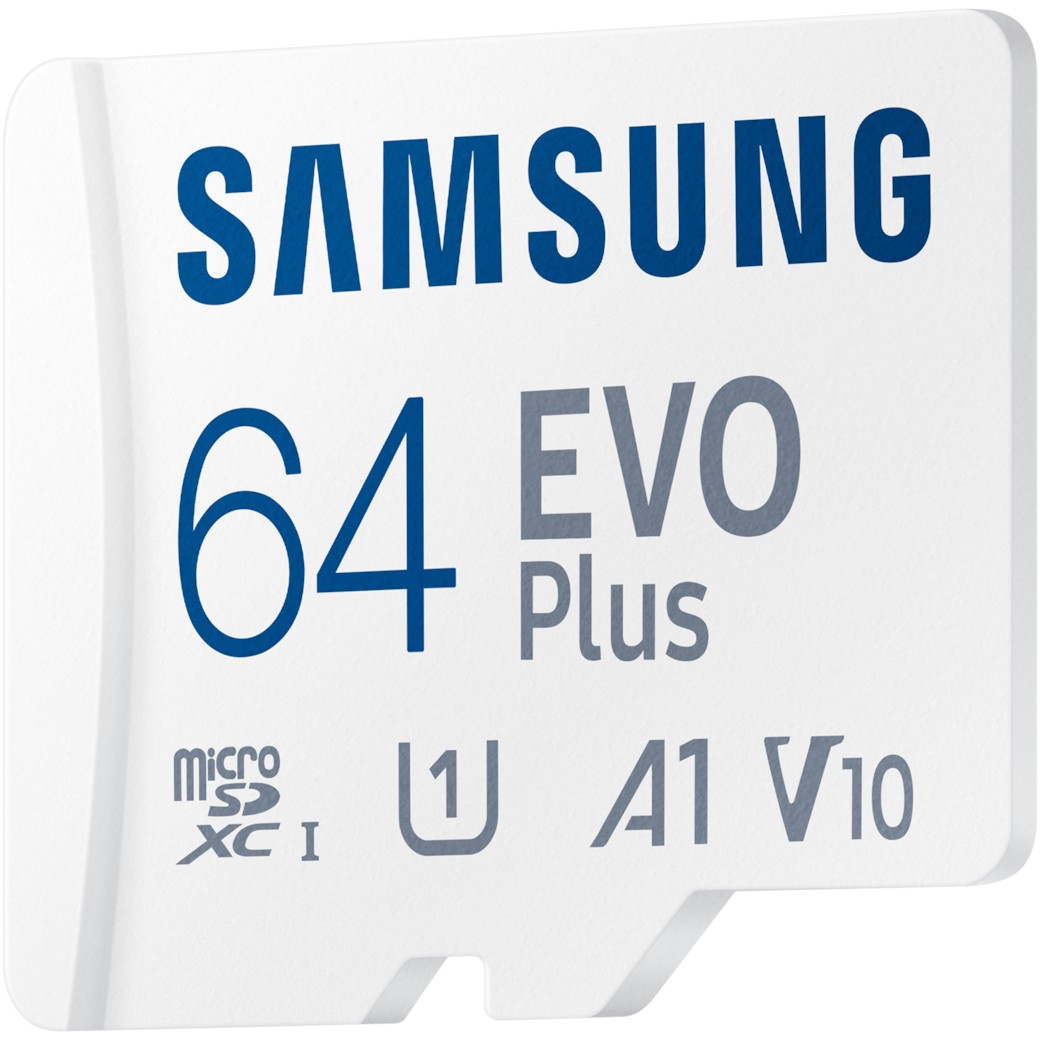 Kartë Memorie SD CARD 64GB Samsung EVO Plus microSDXC UHS-I U1 V10 A1 inkl. SD Adapter - Figura 2