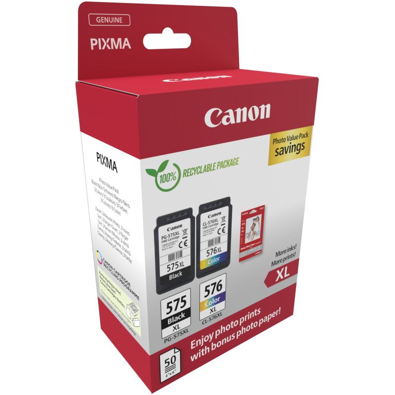 INK Canon / PG‑575XL + CL‑576XL / 5437C006 / 2pack Multipack - Figura 2
