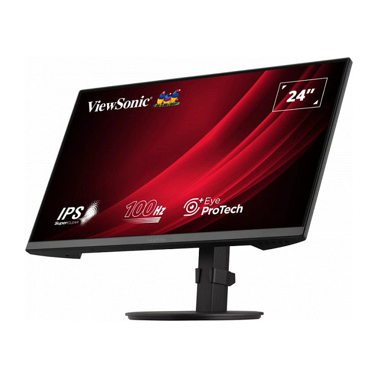 Monitor ViewSonic VG2408A / 24" / Full HD IPS / LED / 100 Hz / 5 ms / HDMI+DP+VGA - Zezë - Figura 3