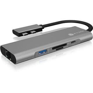 Docking Station Icy Box USB-C / MacBook Pro/MacBook Air / Hiri