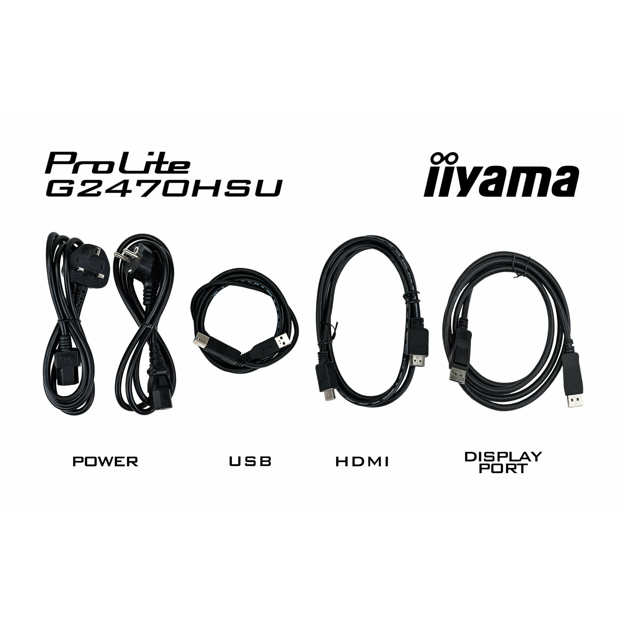 Monitor Gaming IIYAMA G2470HSU-B6 / 24" Full HD 180 Hz 0.2 ms IPS / HDMI DP USB / e zezë - Figura 5