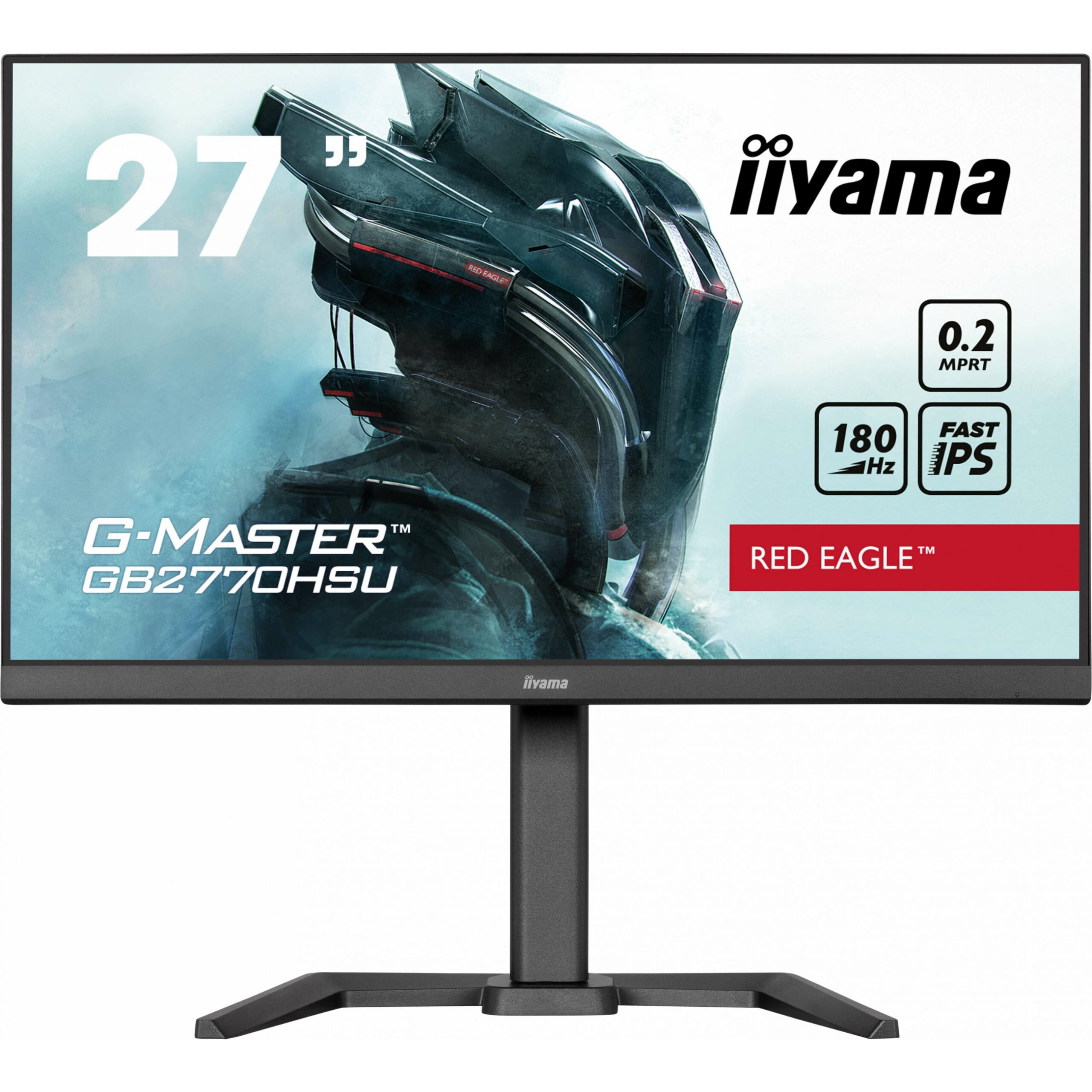 Monitor Gaming IIYAMA GB2770HSU-B6 / 27" Full HD 180 Hz 0.2 ms IPS / HDMI DP USB / e zezë