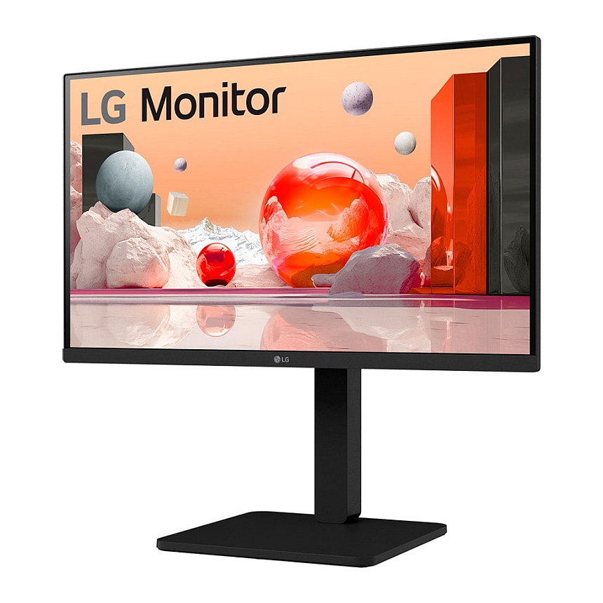 Monitor LG 24BA560-B / 23.8" / Full HD IPS / LED / 100 Hz / 5 ms / HDMI+USB+DP+VGA - Zezë - Figura 2