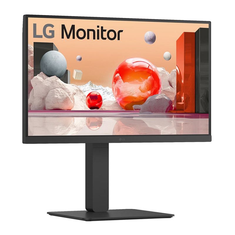 Monitor LG 24BA650-B / 24" / Full HD IPS / LED / 100 Hz / 5 ms / HDMI+USB+DP+HDCP - Zezë - Figura 2