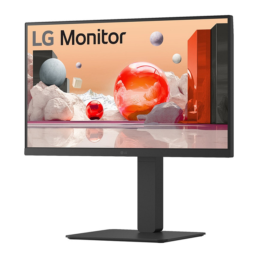 Monitor LG 24BA750-B / 24" / Full HD IPS / LCD / 100 Hz / 5 ms / HDMI+USB+DP - Zezë - Figura 3