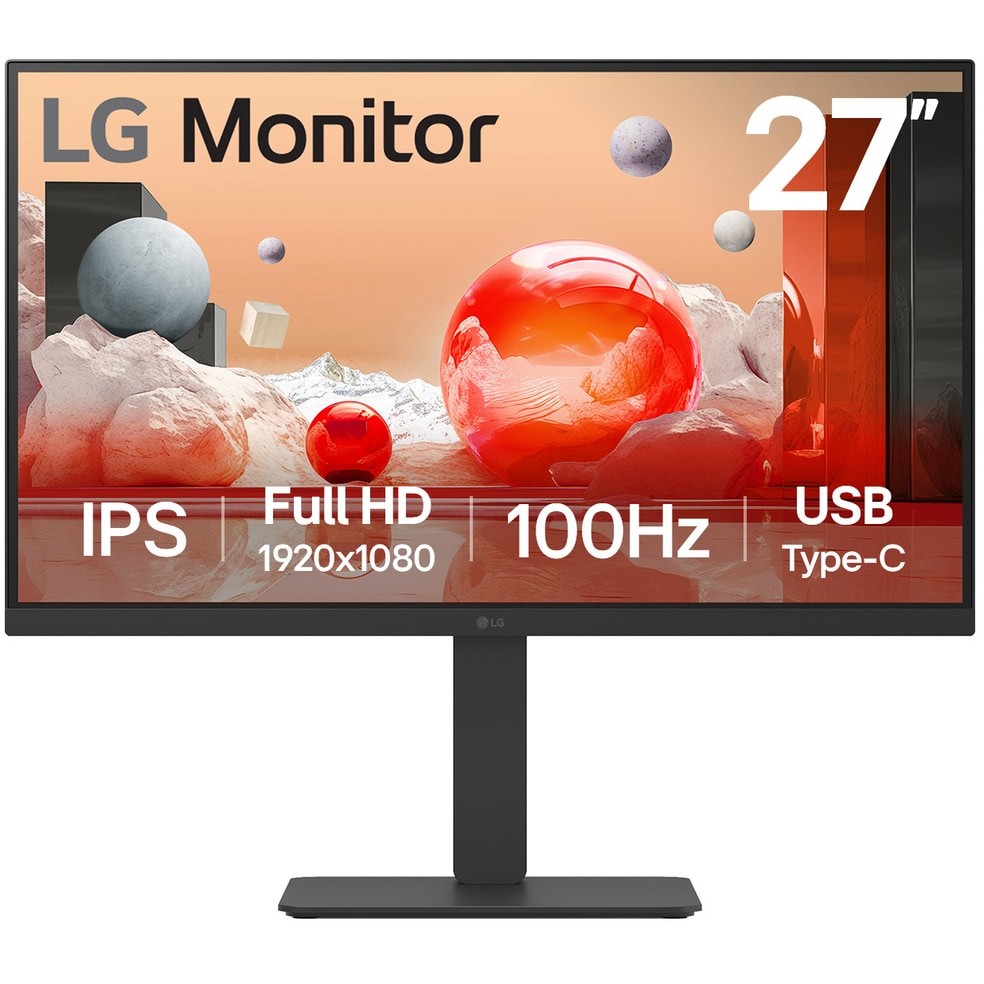 Monitor LG 27BA650-B 27" 16:9 FHD IPS 5ms 100Hz, i zi