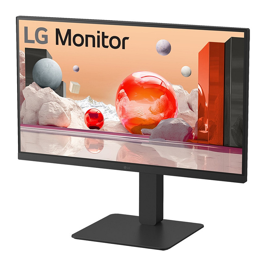 Monitor LG 27BA750-B / 27" / Full HD IPS / LCD / 100 Hz / 5 ms / HDMI+USB+DP - Zezë - Figura 4