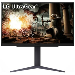 Monitor Gaming LG 27GS75QX-B 68.6cm/27" (2560x1440) 16:9 WQHD IPS 1ms 180Hz HDR HDMI DP Grey