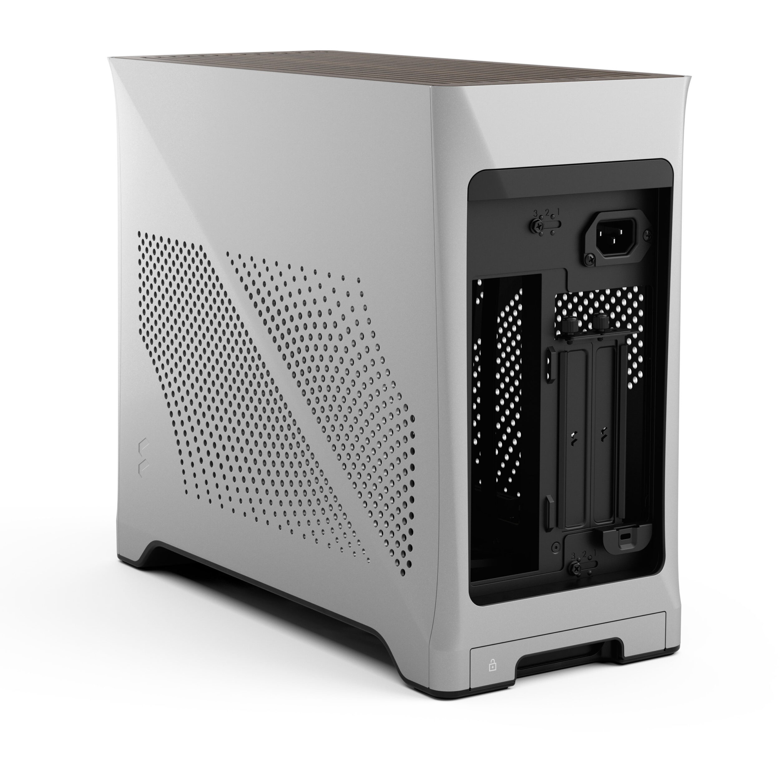 Kasë Midi Fractal Design Era 2 Argjend - Figura 3