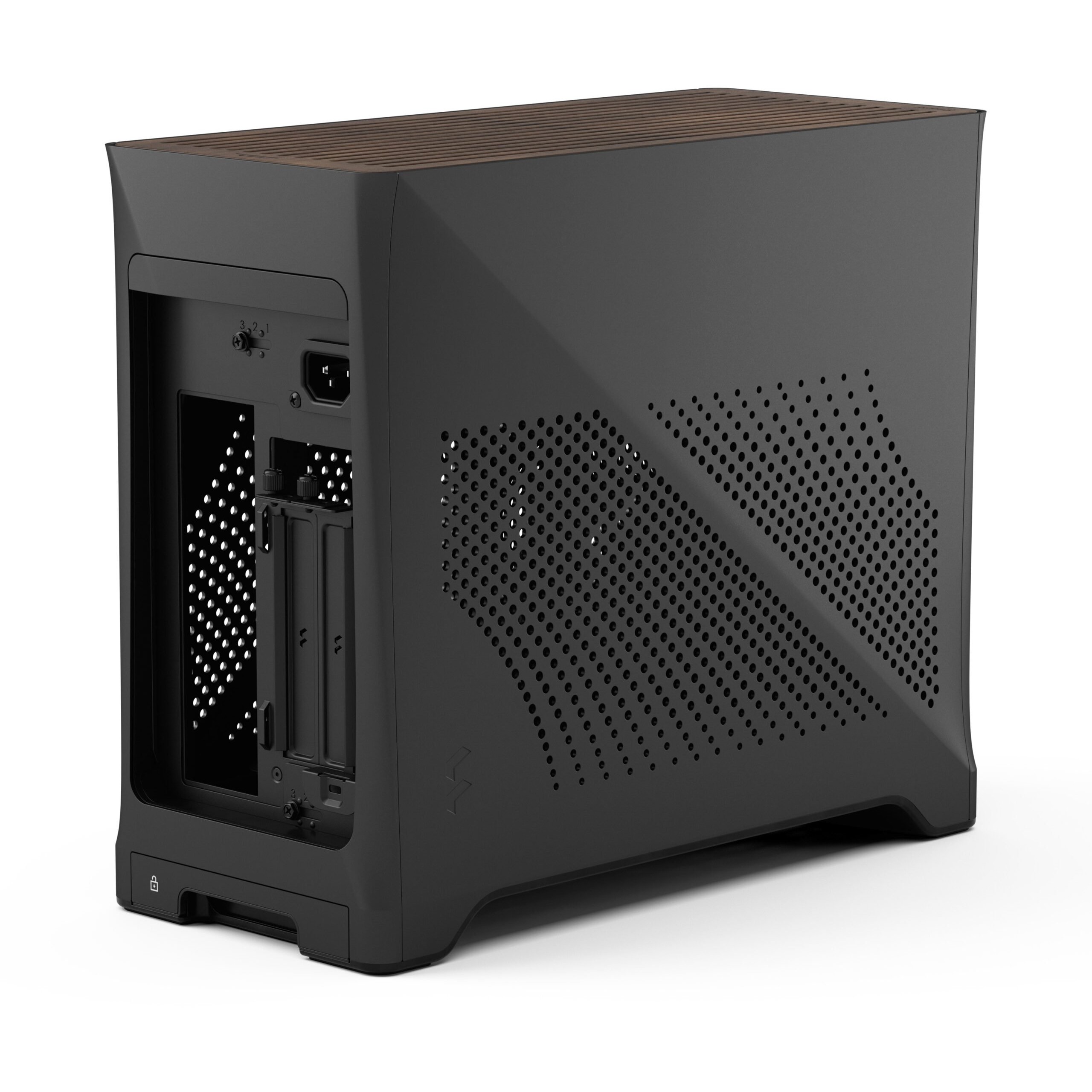 Kasë Midi Fractal Design Era 2 Charcoal – Gri e Errët - Figura 5