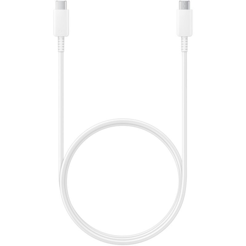 Kabllo SAMSUNG USB-C to USB-C – 100W – Bardhë