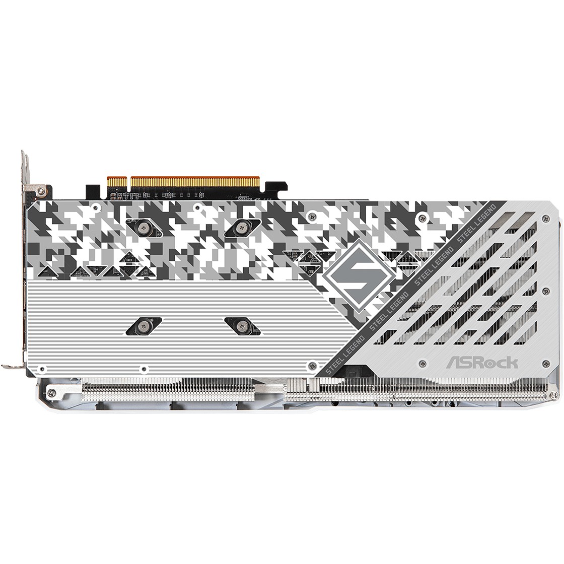 Kartelë Grafike AMD RX 7600 8GB ASRock Radeon Steel Legend OC white GDDR6 3 Fan - Figura 5