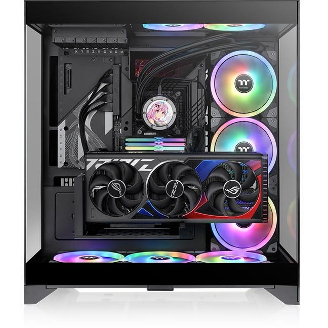 Kasë Midi Thermaltake CTE E550 TG e Zezë - Figura 2