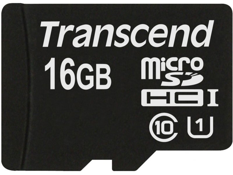 Kartë Memorie SD CARD 16GB Transcend MicroSDHC 10MB/s