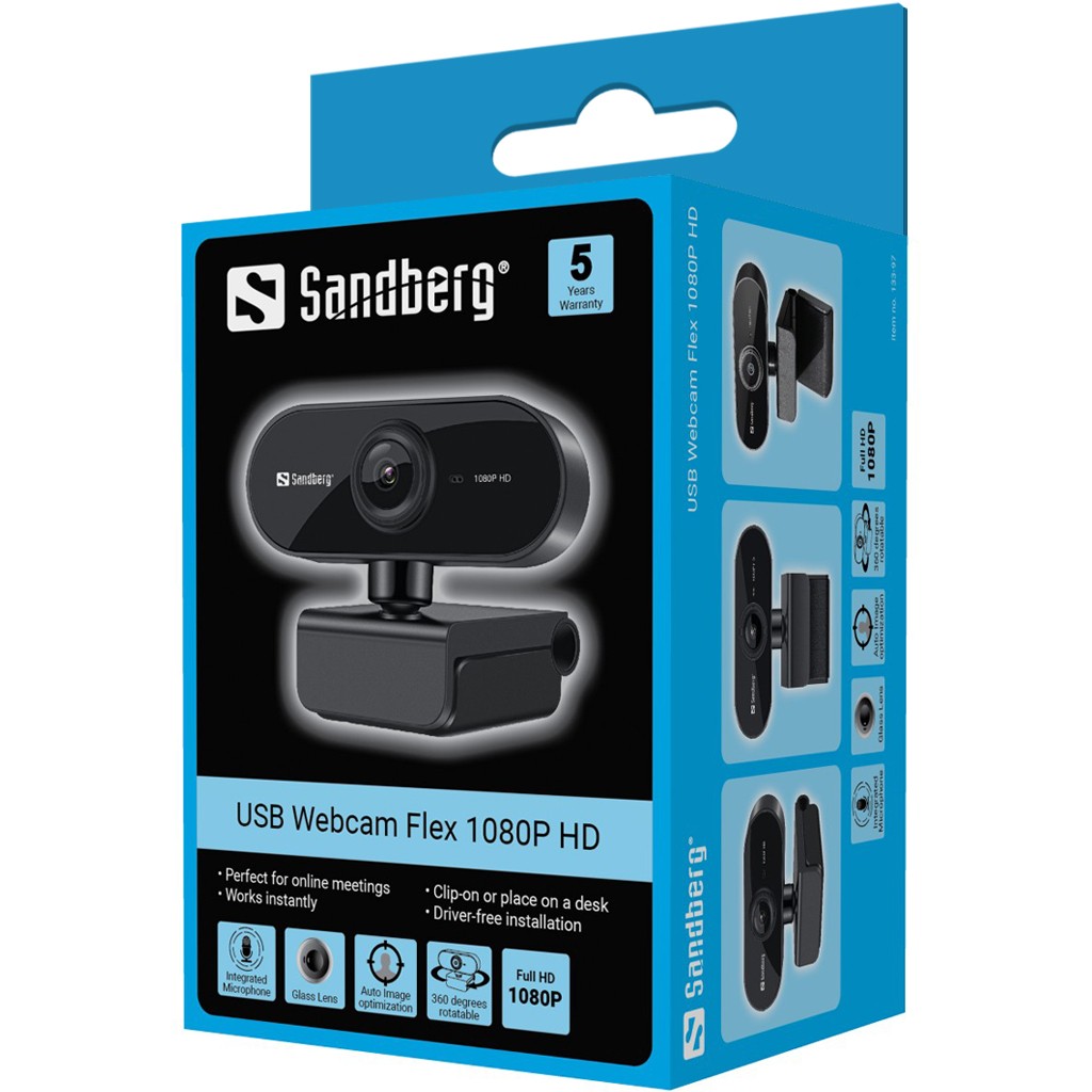 Webcam Sandberg 133-97 Flex 1920x1080 Full HD - Figura 5