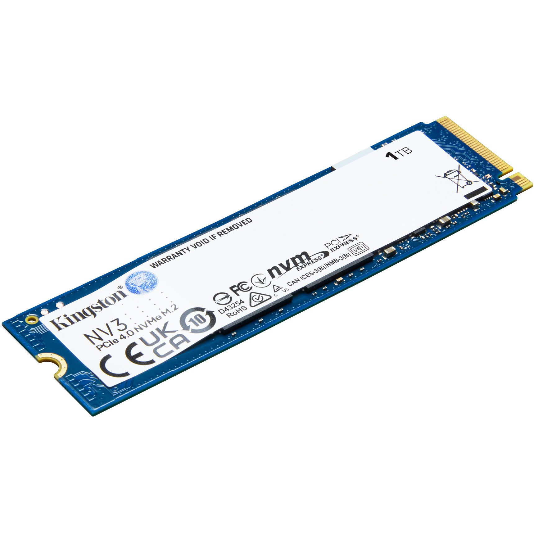 SSD M.2 1TB Kingston NV3 NVMe PCIe 4.0 x 4