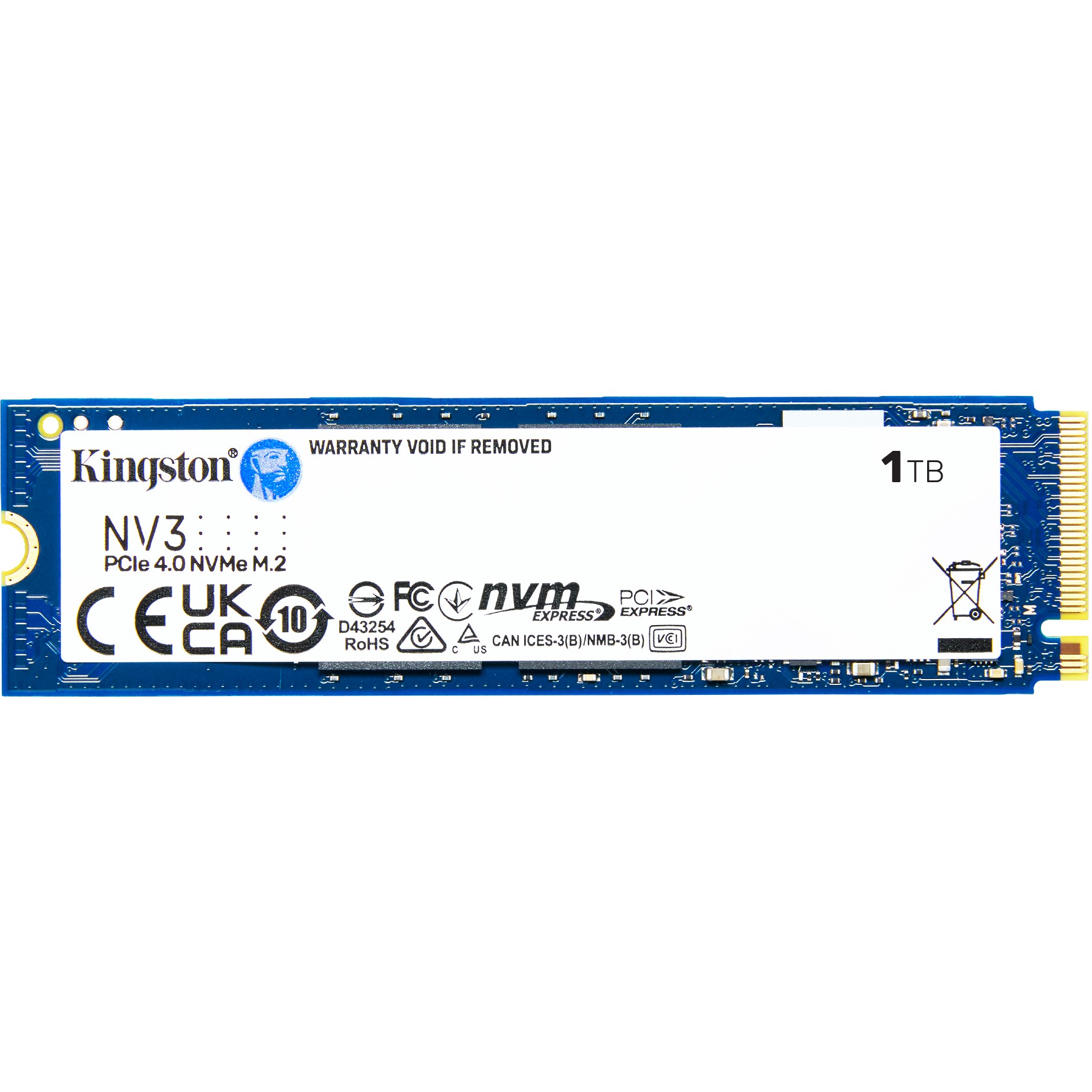 SSD M.2 1TB Kingston NV3 NVMe PCIe 4.0 x 4 - Figura 3