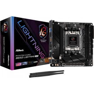 Pllakë Amë AMD AM5 B650I Lightning WiFi / mITX / DDR5 / HDMI