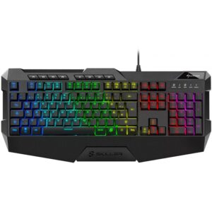 Tastierë gaming Sharkoon Skiller SGK4 Rubberdome / Wired / QWERTZ / German Language - Zezë