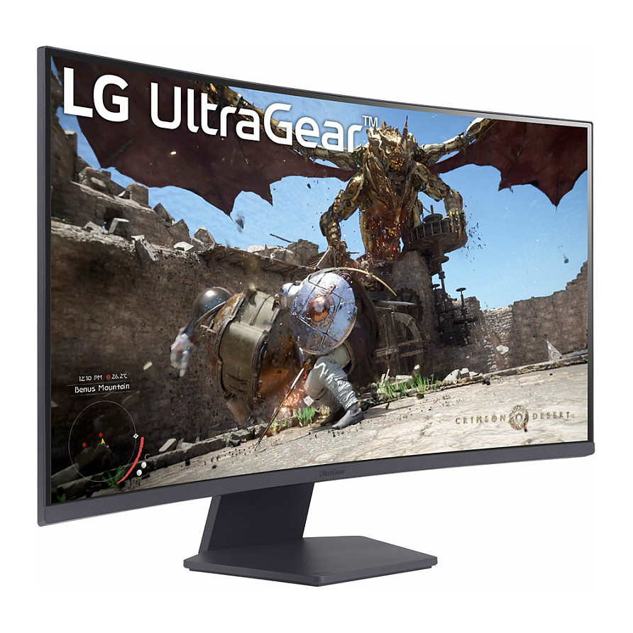 Monitor Gaming LG 32GS60QC-B Ultragear / 31.5”/ Quad HD VA / LCD / Curved / 180 Hz / 1 ms / HDMI+DP - Zezë - Figura 4