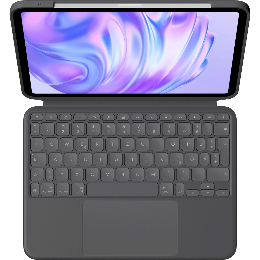 Tastierë Logitech Combo Touch Trackpad Apple iPad Pro 11" Gray - Figura 2