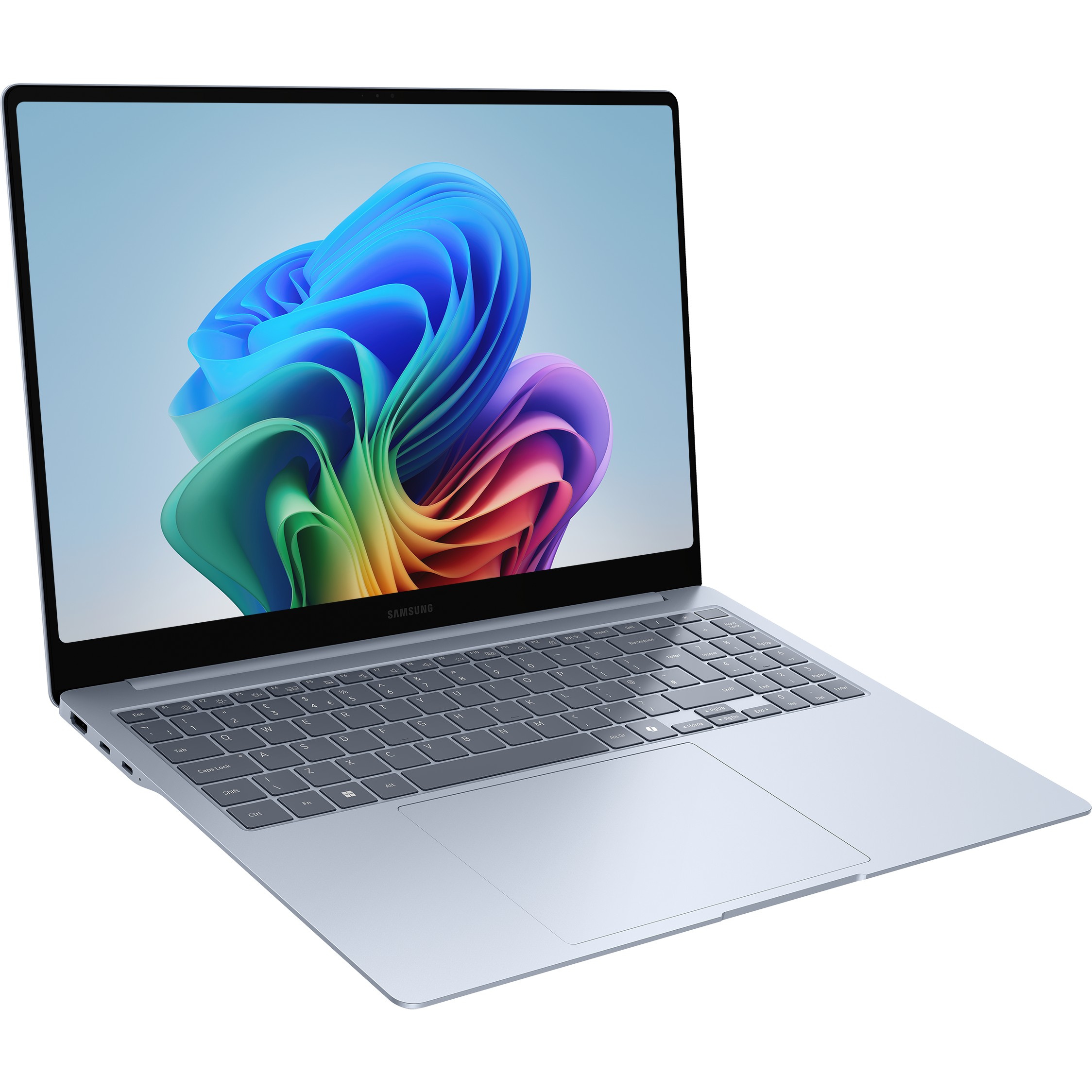 Laptop Samsung AI Galaxy Book4 Edge QS / X1E-80-100 / 16GB LPDDR5x / 512GB / 16" WQXGA+ AMOLED Touch / Qualcomm Adreno GPU / DE - Blu - Figura 2