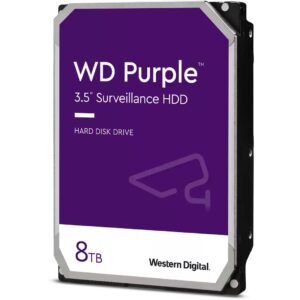 HDD e brendshme 8TB WD WD85PURZ Purple Surveillance 5640RPM 256MB