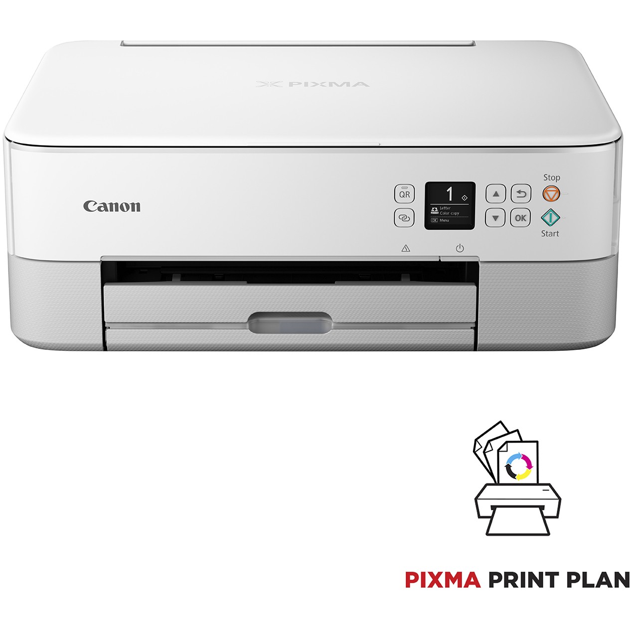 Printer Multifunksional T Canon PIXMA TS5351i Tinte-Multifunksionssystem 3in1 WLAN Duplex Bardhë