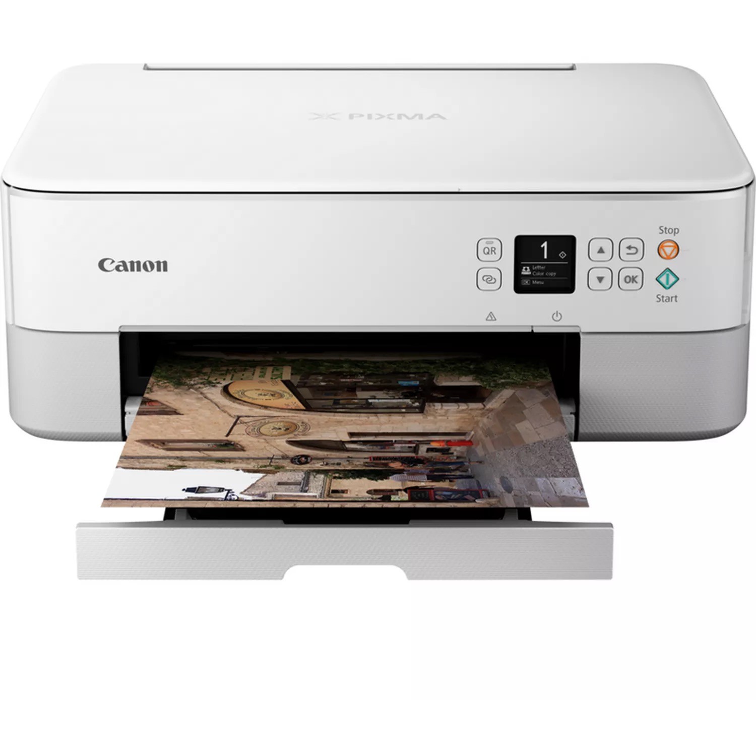 Printer Multifunksional T Canon PIXMA TS5351i Tinte-Multifunksionssystem 3in1 WLAN Duplex Bardhë - Figura 3