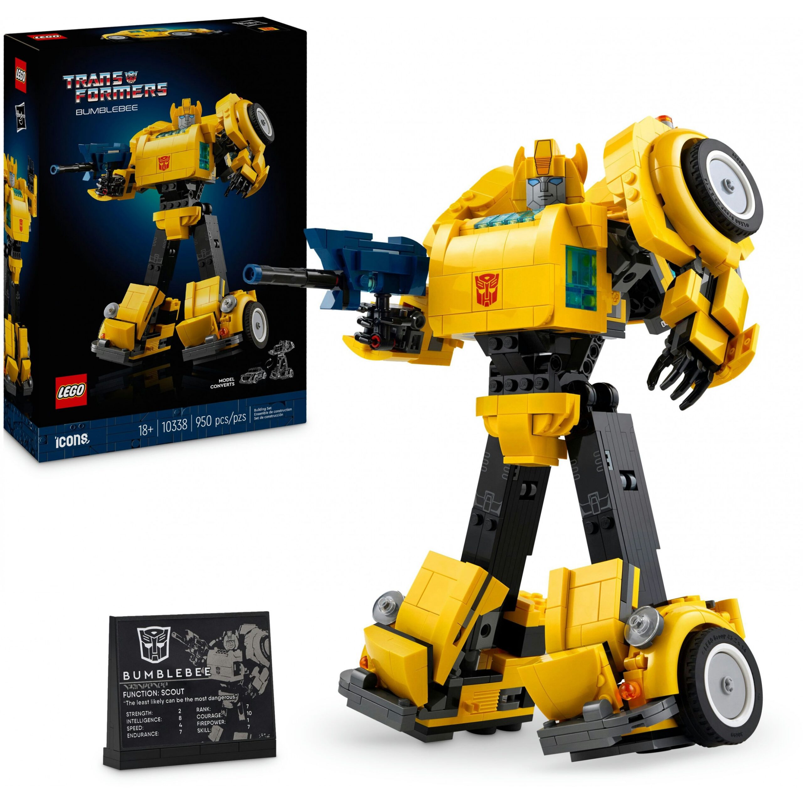 LEGO Ikonat Bumblebee 10338 - Figura 3