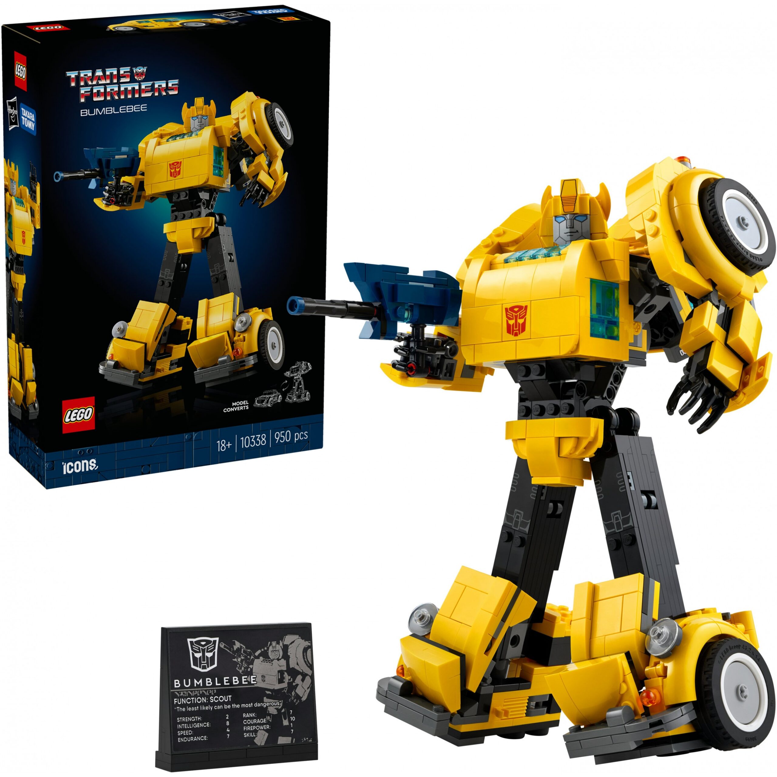 LEGO Ikonat Bumblebee 10338 - Figura 4