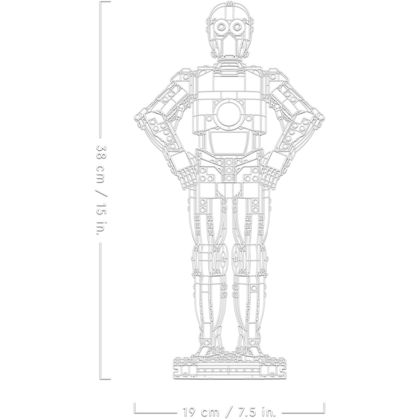 LEGO Star Wars C-3PO - një droid i ndërtueshëm 75398 - Figura 5