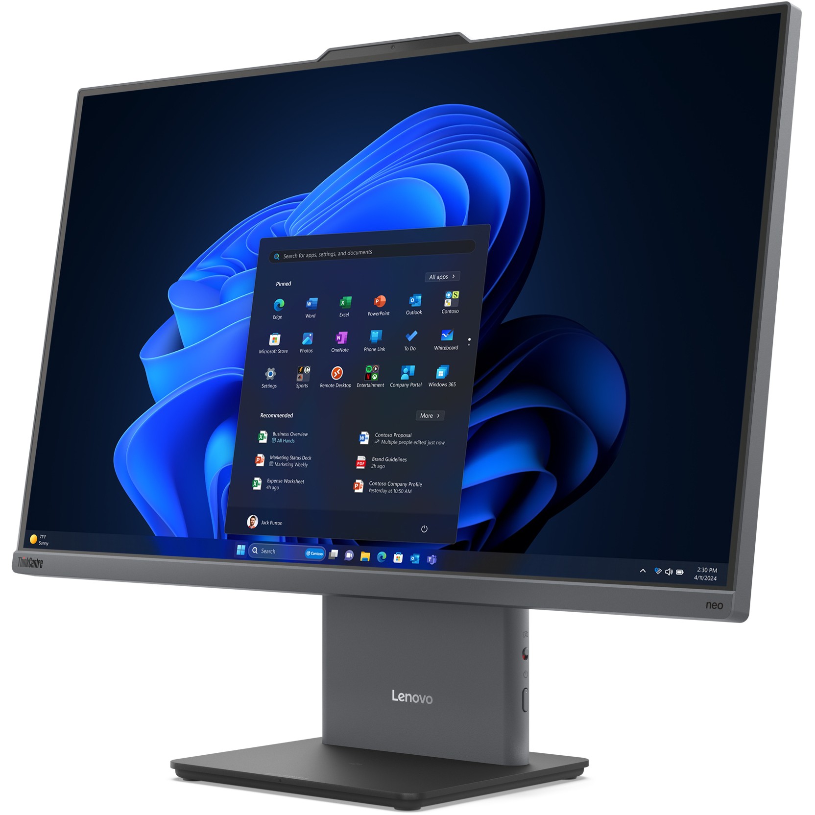 AIO Lenovo ThinkCentre neo 50a G5 27 i5 13420H / 16GB / 512SSD / W11Pro - Figura 2