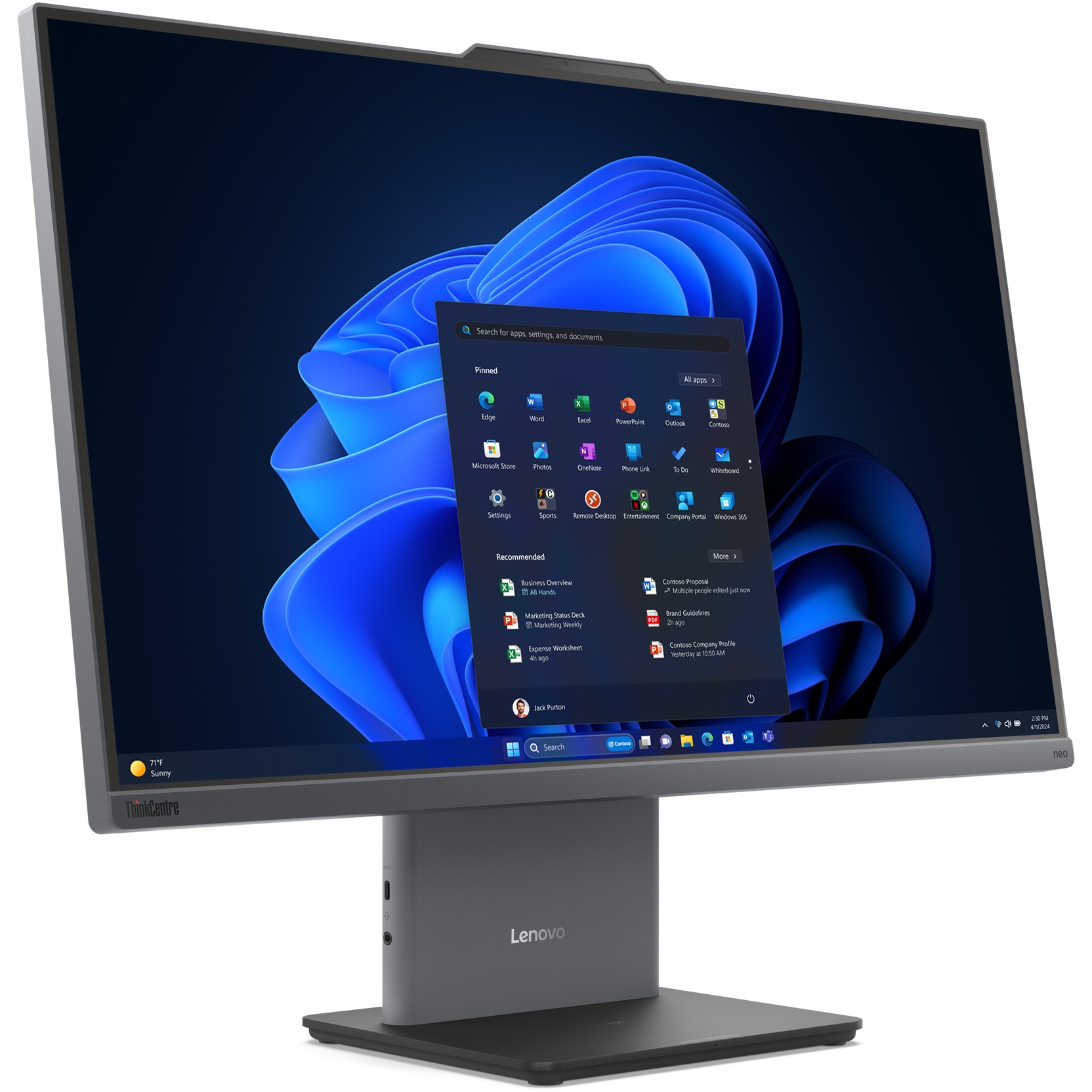 AIO Lenovo ThinkCentre neo 50a G5 27 i5 13420H / 16GB / 512SSD / W11Pro - Figura 3