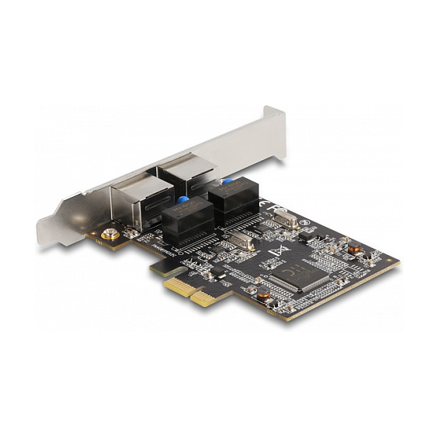 Kartë rrjeti DeLock 2-Port RJ45 Gigabit LAN RTL8111 PCI Express - Figura 2