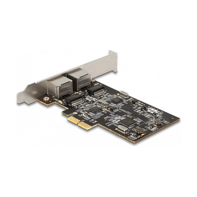 Kartë rrjeti DeLock 2-Port RJ45 2.5 Gigabit LAN i225 PCI Express - Figura 2