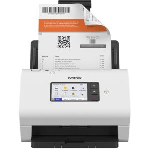 Skaner Brother / ADS‑4900W / Document Scanner / 60 ppm / USB 3.0 / LAN / WLAN / ADF Duplex - Bardhë