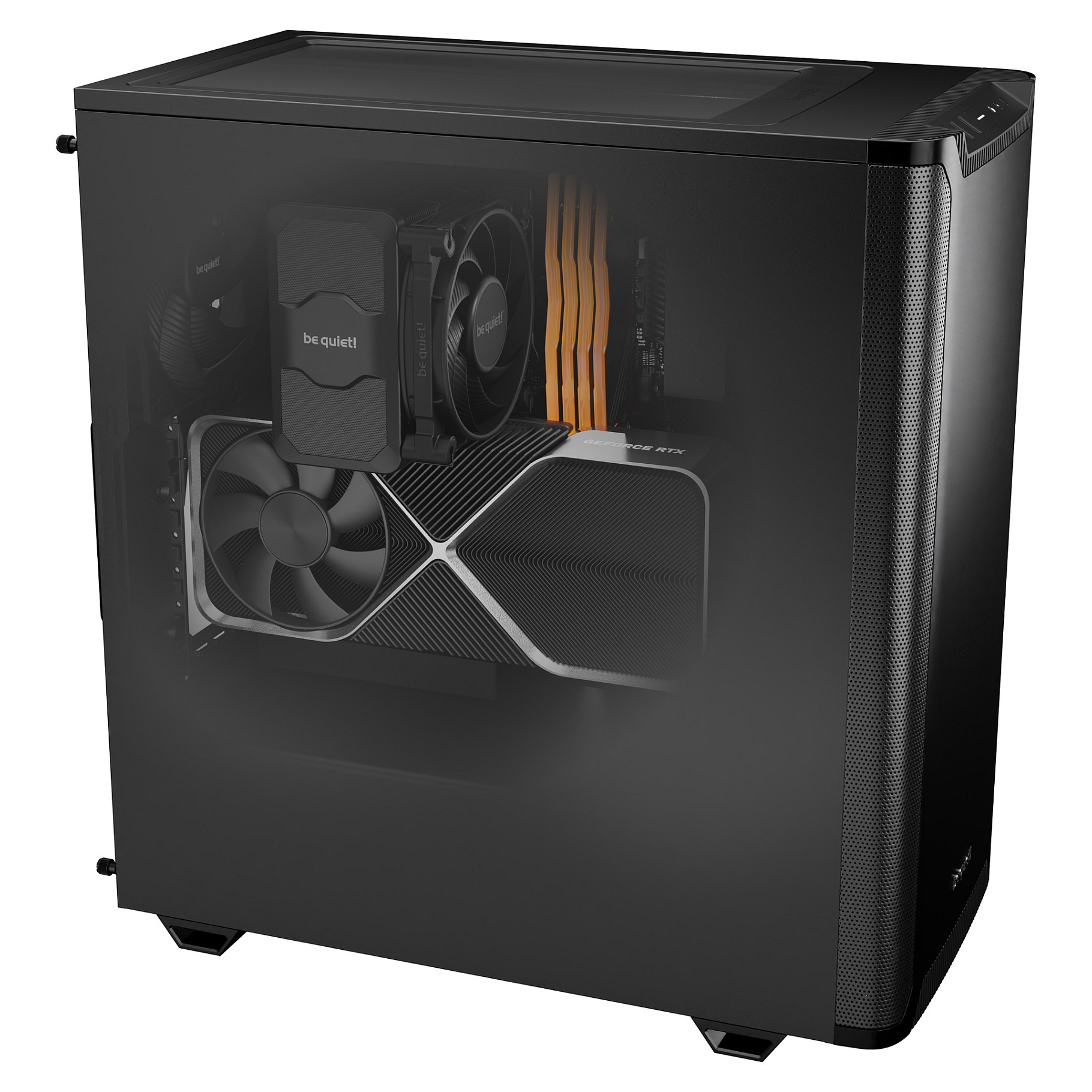 Kasë Midi be quiet! PURE BASE 501 – Zezë - Figura 5