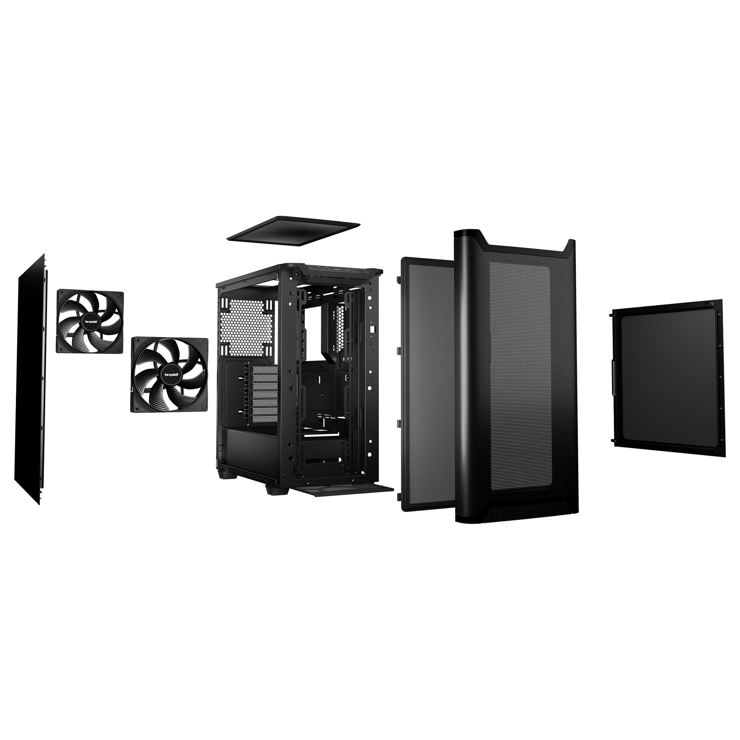 Kasë be quiet! PURE BASE 501 Airflow – Zezë - Figura 4