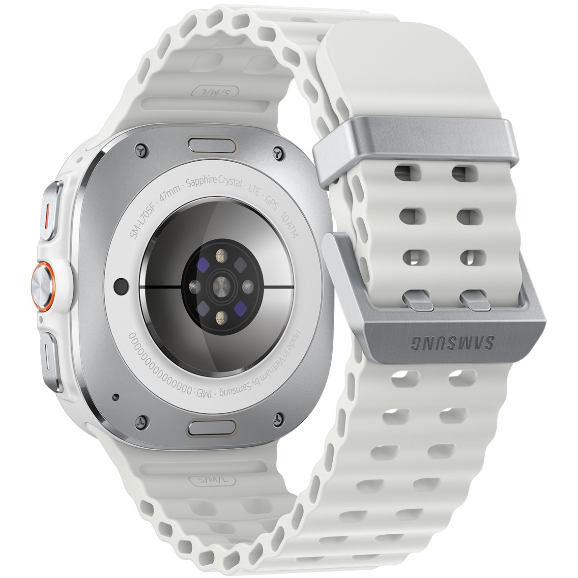 Orë e mençur Samsung Galaxy Watch Ultra L705 EU LTE 47mm titani e bardhë - Figura 4