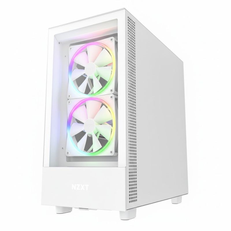 Kasë NZXT H5 Elite Midi Tower - Bardhë - Figura 2