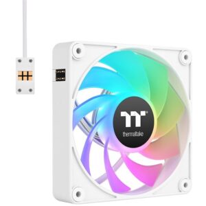 Ftohës për Kasë 120mm Thermaltake CT120 EX Reverse ARGB Sync PC Cooling Fan Bardhë 3 Fan Pak