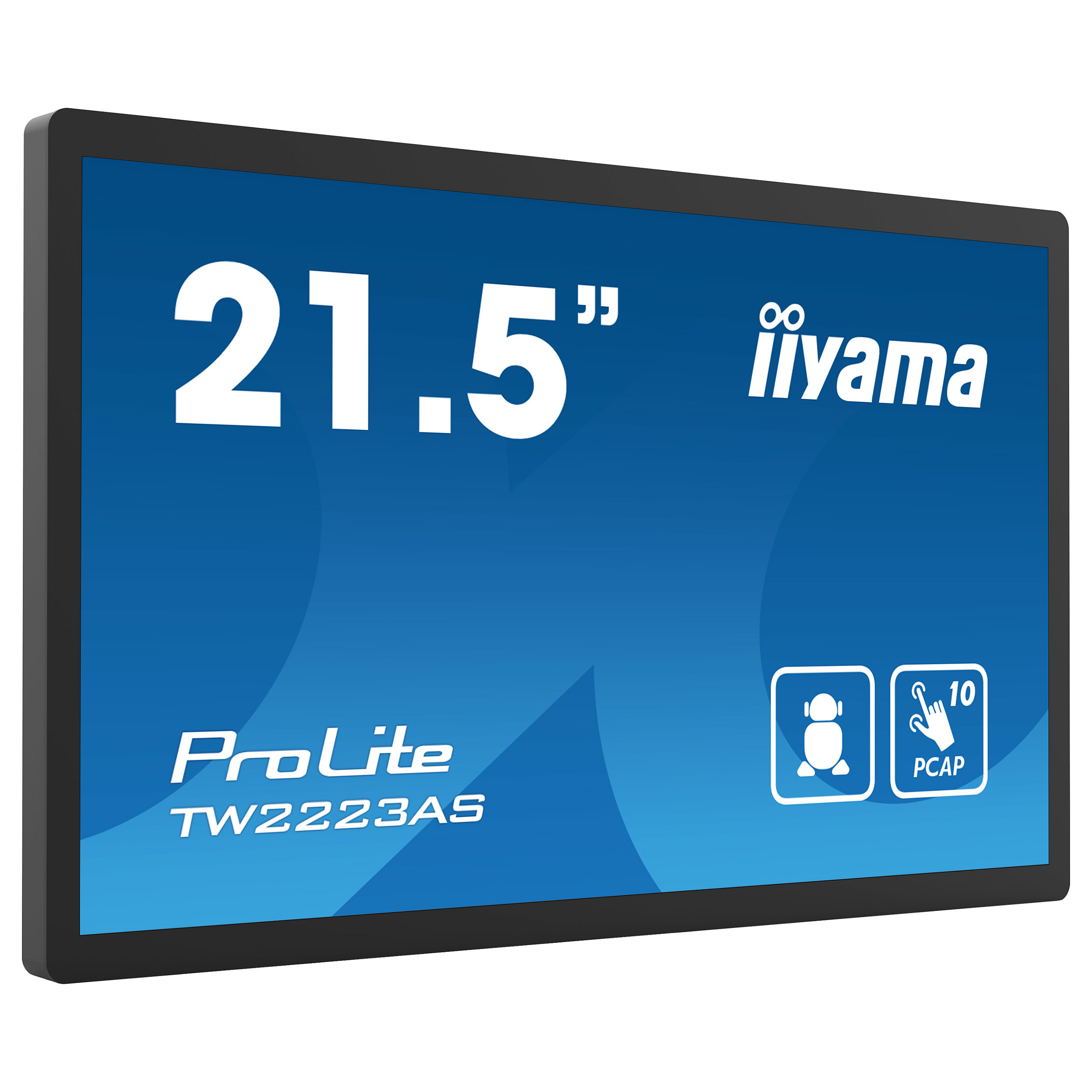 Monitor IIYAMA TW2223AS-B2 / 21.5"/ Full HD VA / Touchscreen / 60Hz / 18ms / HDMI+USB+HDCP+Card Reader - Zezë