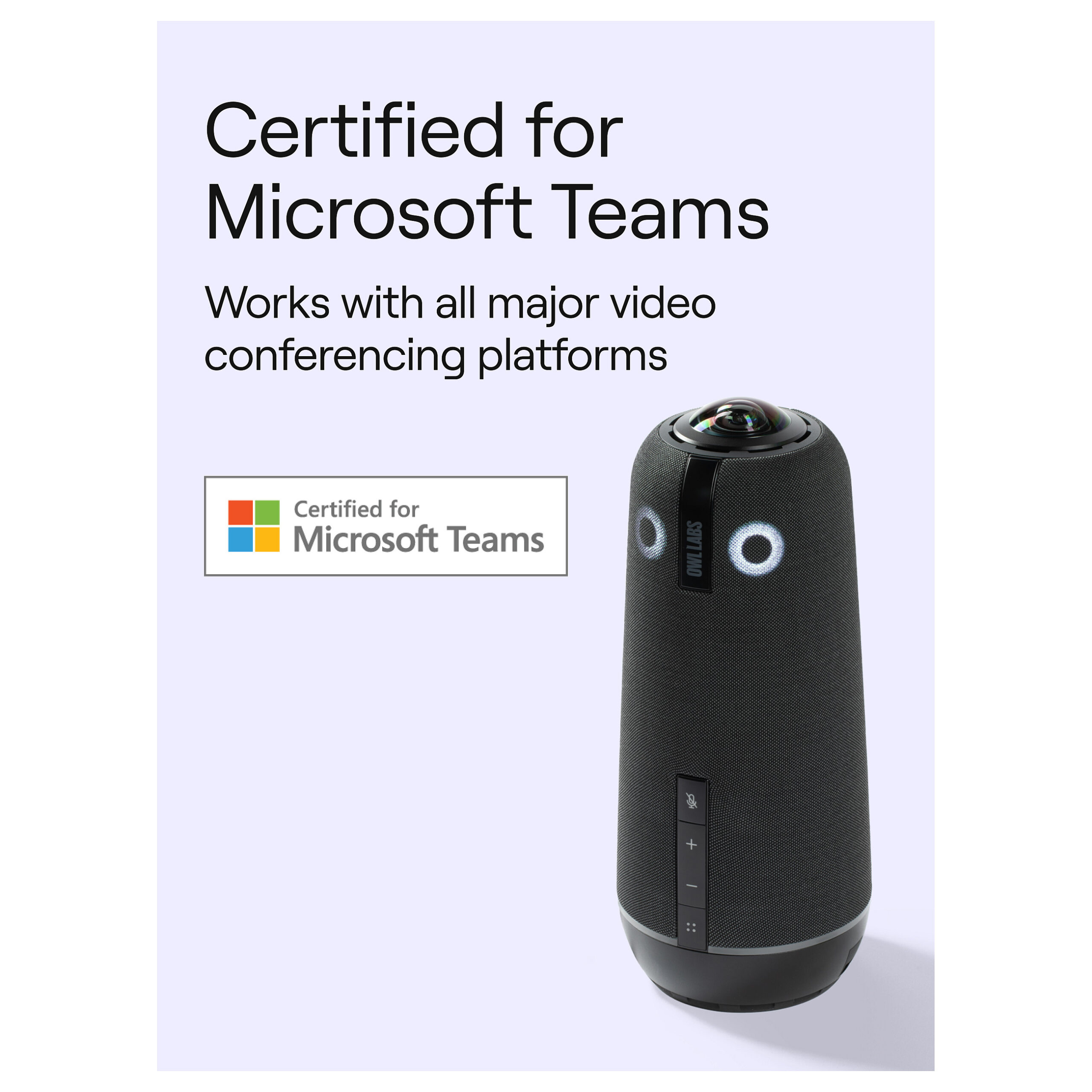 Aksesorë për konferencë Owl Labs Meeting Owl 4+ 360° 4K / Conference Camera / Microphone / Speaker - Figura 3