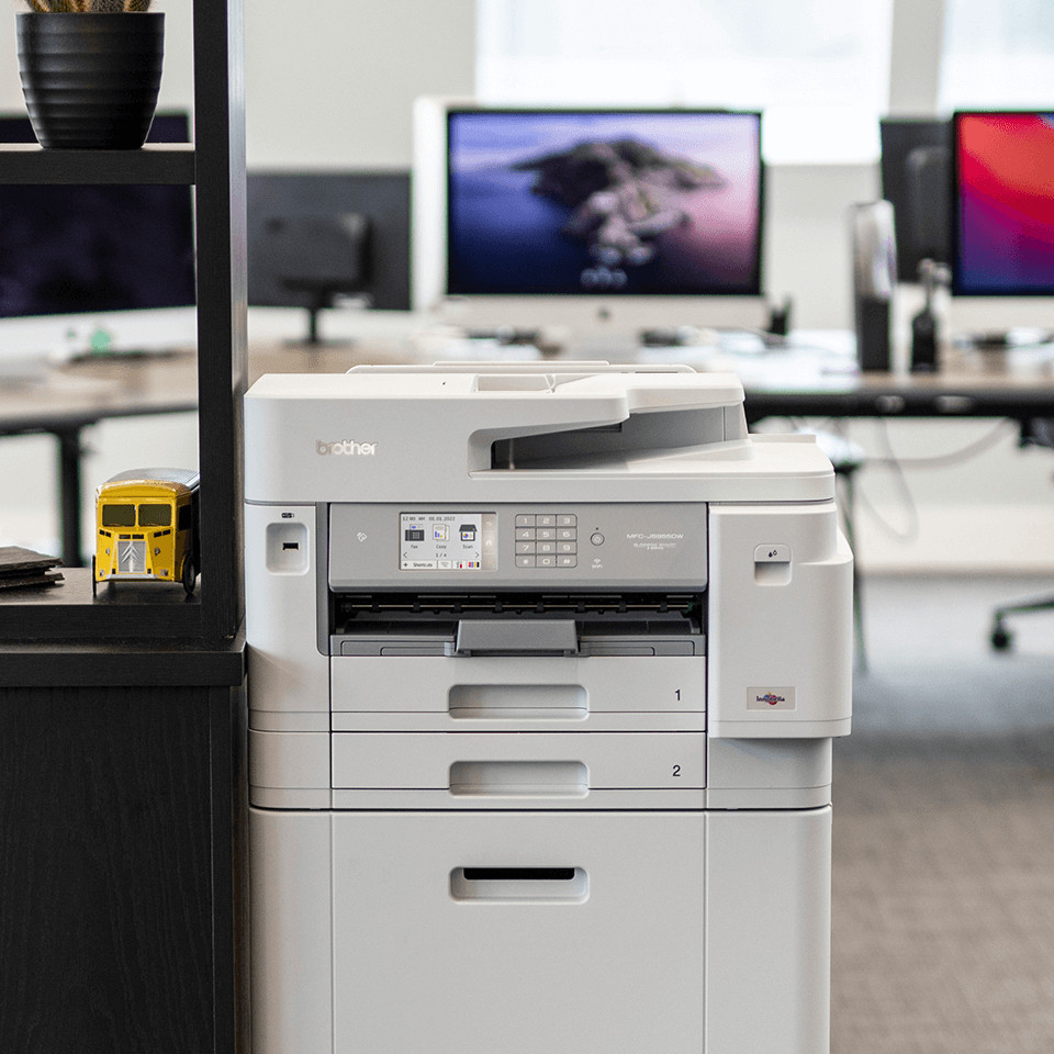 Printer Multifunksional Brother MFC-J5955DW Inkjet 4in1 / A3 / Duplex-ADF - Bardhë - Figura 2