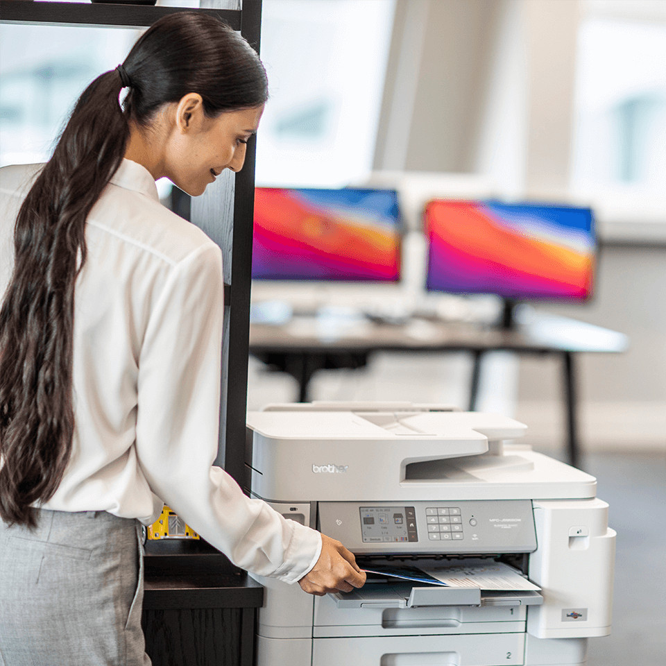 Printer Multifunksional Brother MFC-J5955DW Inkjet 4in1 / A3 / Duplex-ADF - Bardhë - Figura 3