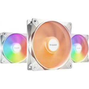 Ftohës për Kasë 120mm be quiet! LIGHT WINGS LX PWM White Triple-Pack