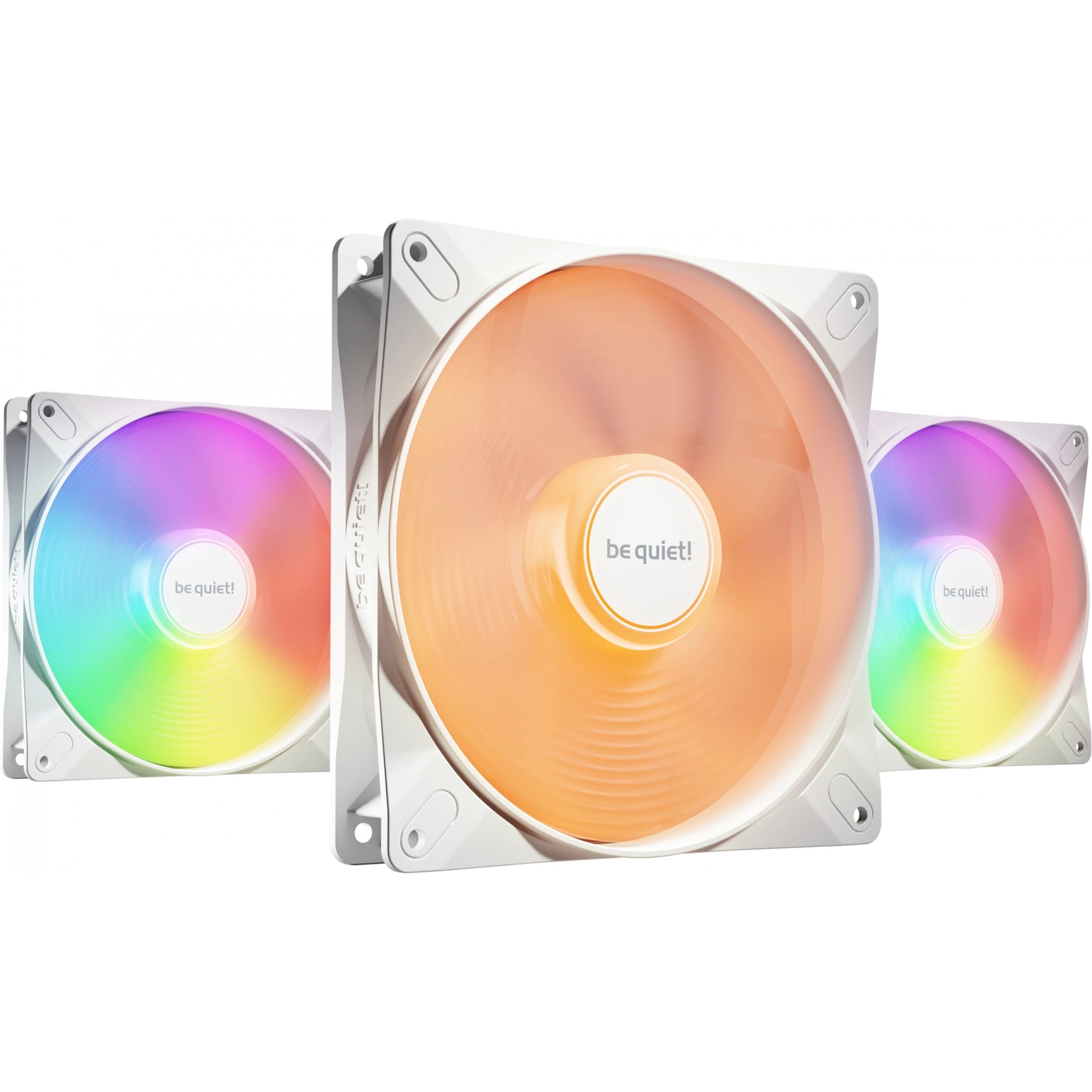 Ftohës për Kasë 140mm be quiet! LIGHT WINGS LX PWM / 3-Pack – Bardhë